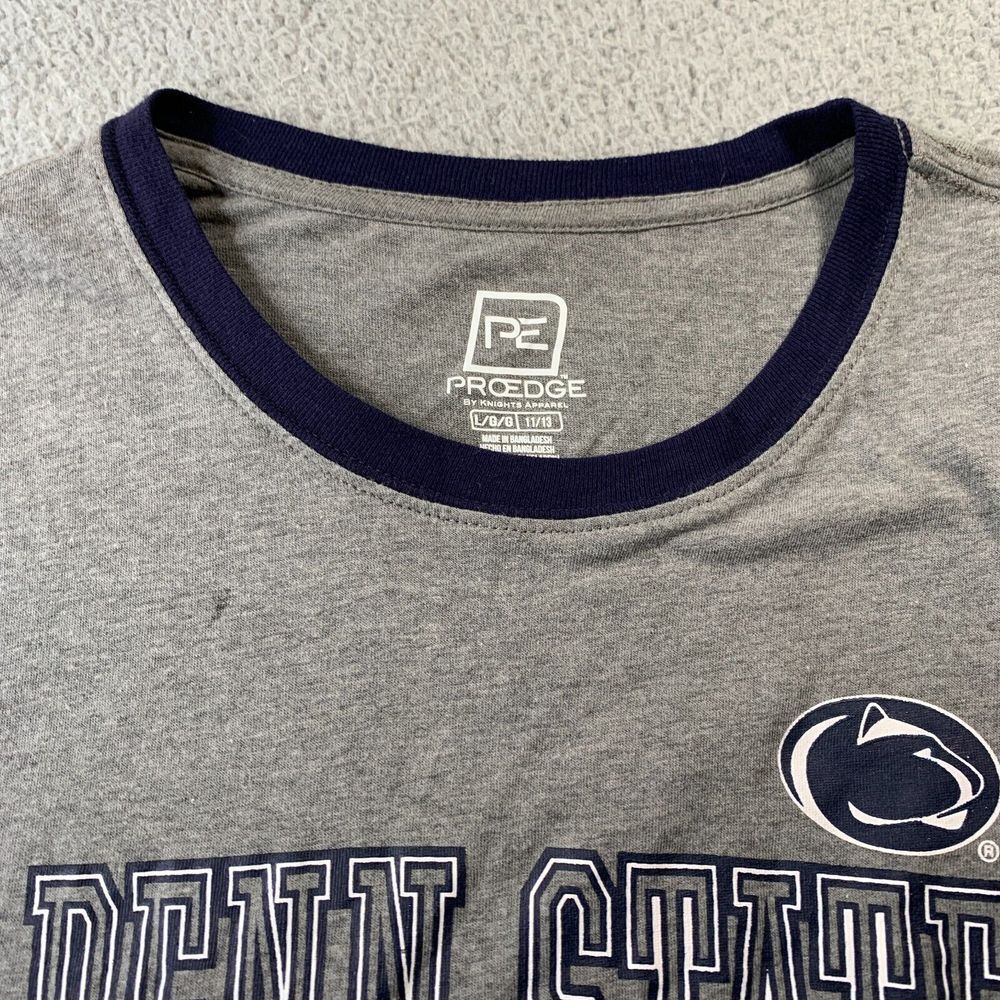 PENN STATE Shirt Womens Large Top Short Sleeve Gray NCAA* - Picture 10 of 12